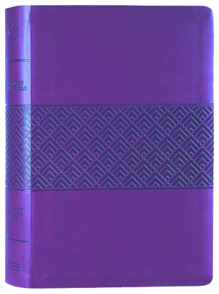 Anglais, Bible d'étude Christian Standard Bible, violet