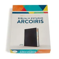Espagnol, Bible d'étude Reina Valera 1960, Arcoiris, similicuir, noire