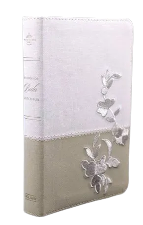 Espagnol, Bible, Reina Valera 1960, couverture similicuir souple blanche, mariage - Rvr 1960...