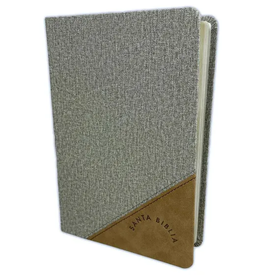 Espagnol, Bible, Reina Valera 1960, gros caractères, moyen format, siimilicuir marron - Rvr 1960...