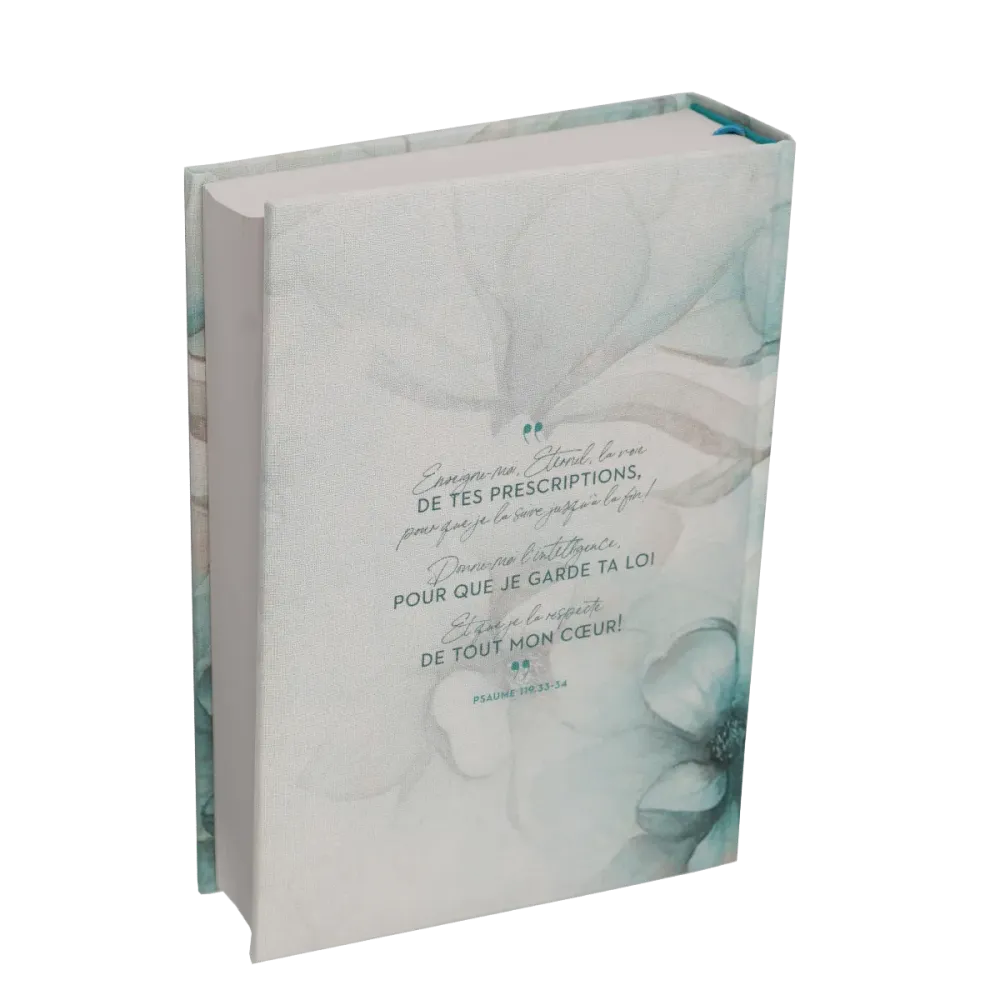 Bible Segond 21 Journal de bord -  couverture rigide, toile imprimée motifs
