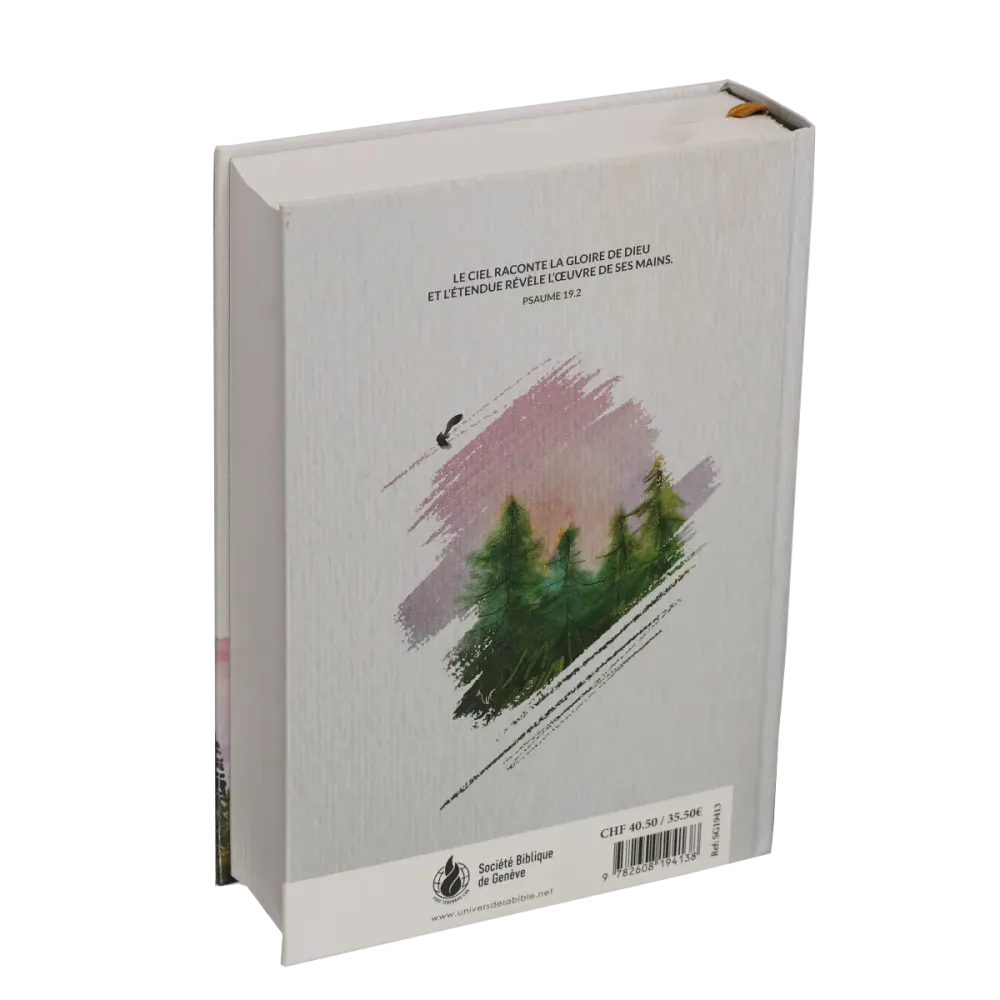 Bible Segond 21 Journal de bord - couverture rigide illustrée motif crayon