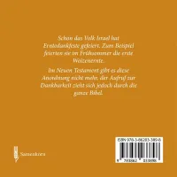 Warum feiern wir das Erntedankfest? - Feste der Bibel