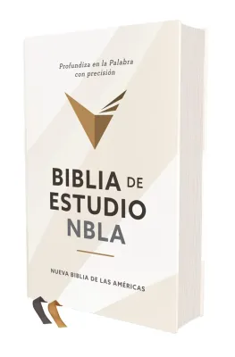 Espagnol, Bible, Nueva Biblia de Las Americas, Biblia de Estudio, couverture rigide - NBLA,...