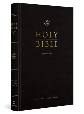 Anglais, Bible, English Standard Version, rigide noire - ESV Church Bible, Anglicised Edition...