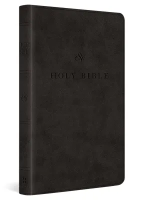 Anglais, Bible, English Standard Version, gros caractères, similicuir noir - ESV Premium Church...