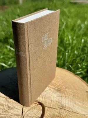 Elberfelder Bibel CSV Hückeswagen - Pocketausgabe, Leinen, sandbraun