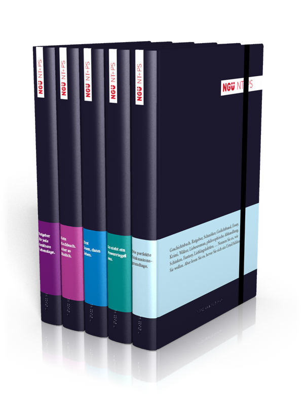 Neue Genfer Überzetzung NT+PS - Edition gros caractères, rigide noir avec élastique