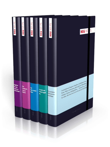 Neue Genfer Überzetzung NT+PS - Edition gros caractères, rigide noir avec élastique