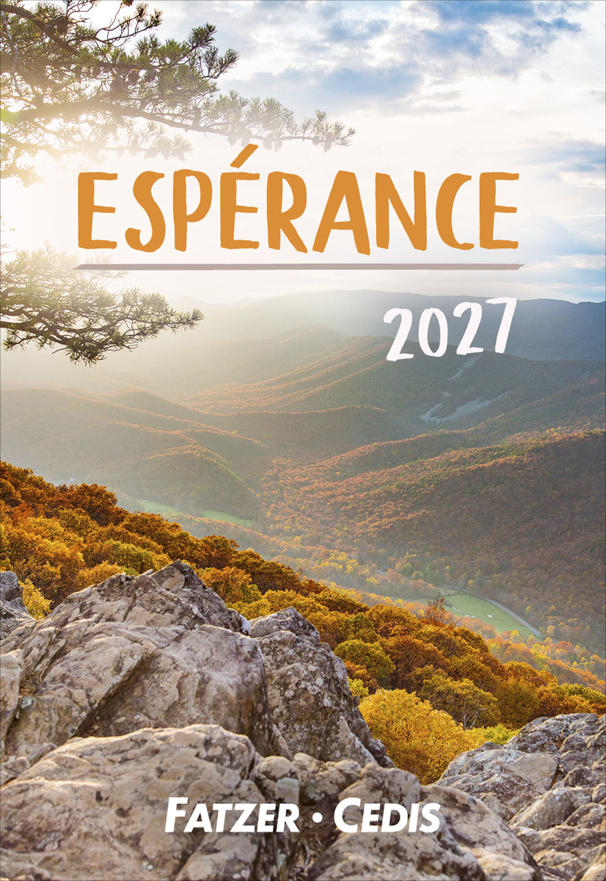 Espérance - mini calendrier