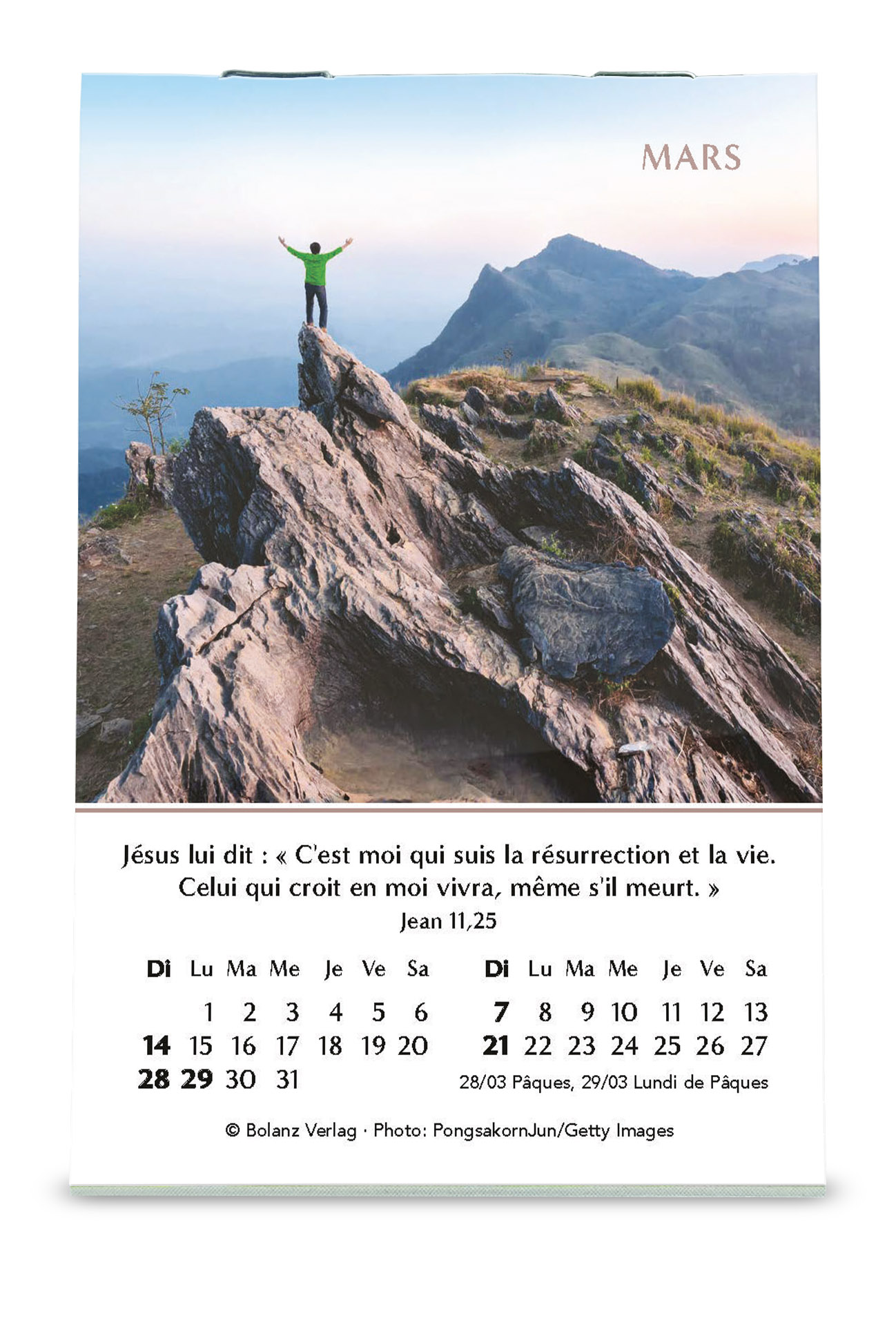 Espérance - mini calendrier
