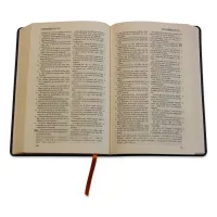 Bible Darby édition de Rolle, grand format, similicuir bleu, souple