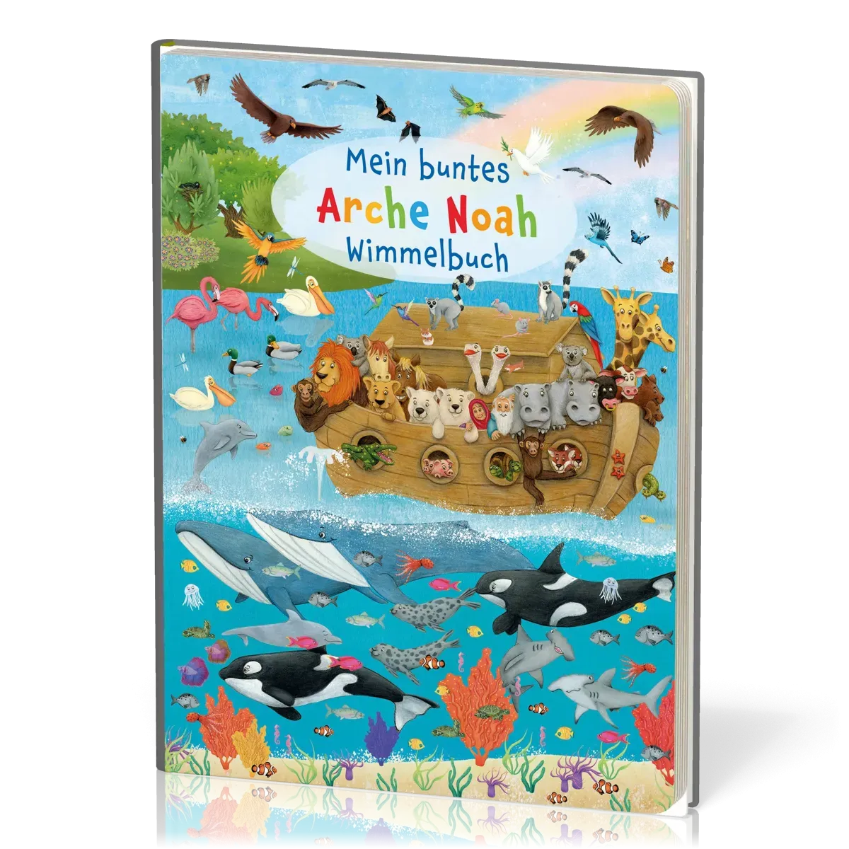 Mein buntes Arche Noah Wimmelbuch - Wimmelspaß mit Noahs Arche