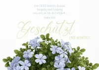 Postkarte Geschützt und behütet - Psalm 121,8