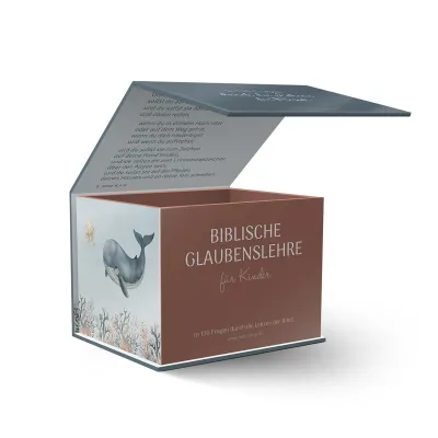 Kartenbox: Biblische Glaubenslehre für Kinder - In 130 Fragen durch die Lehren der Bibel