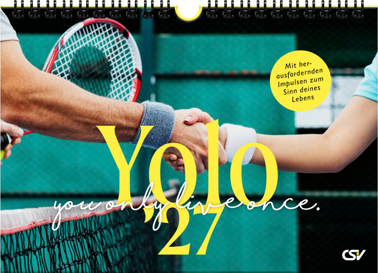 Yolo - Wandkalender - You live only once