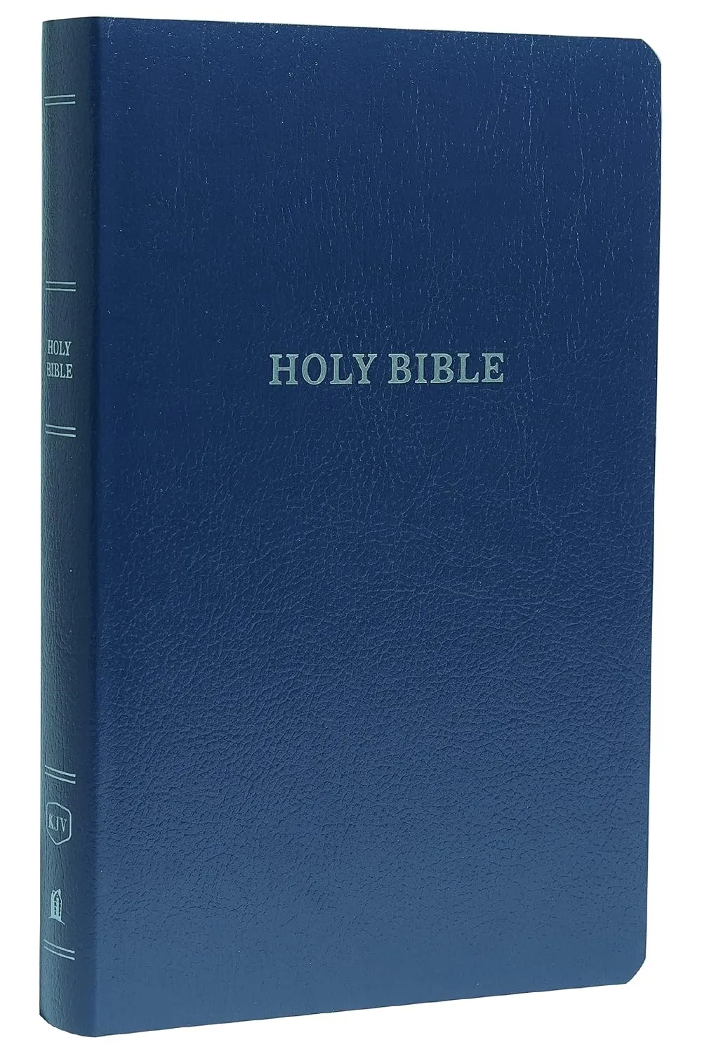 Anglais, Bible KJV, Gift & Award, similicuir, bleue - Leather-Look, Comfort Print, Red Letter