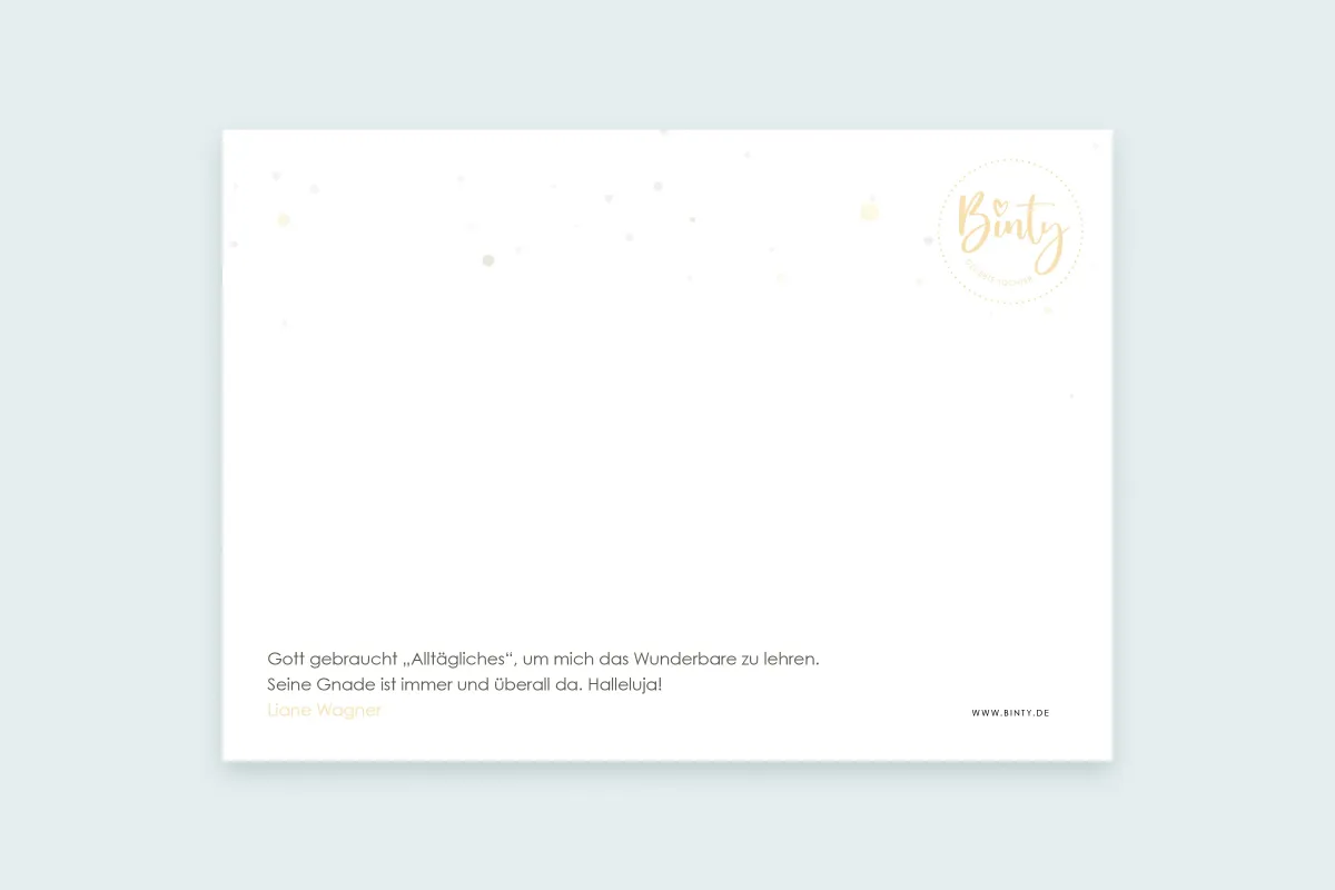 Postkarte | Täglich beeindruckt