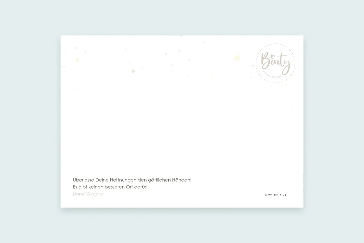 Postkarte | Liebevoll gehalten