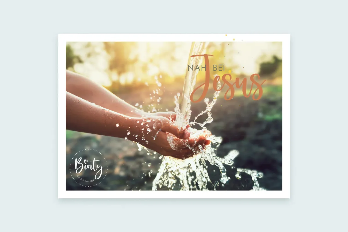Postkarte | Nah bei Jesus (Motiv 2)