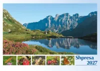 Albanisch - Deutsch, Bildkalender Hoffnung - Monatskalender