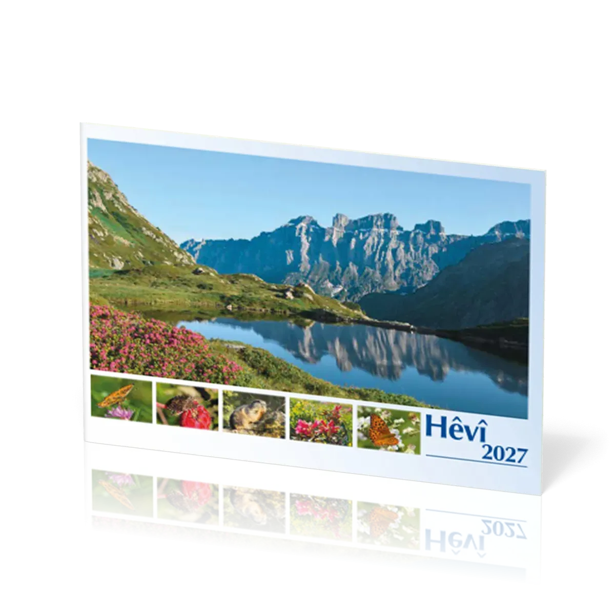 Kurdisch-Kurmandschi - Deutsch, Bildkalender Hoffnung - Monatskalender