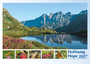 Englisch - Deutsch, Bildkalender Hoffnung - Monatskalender