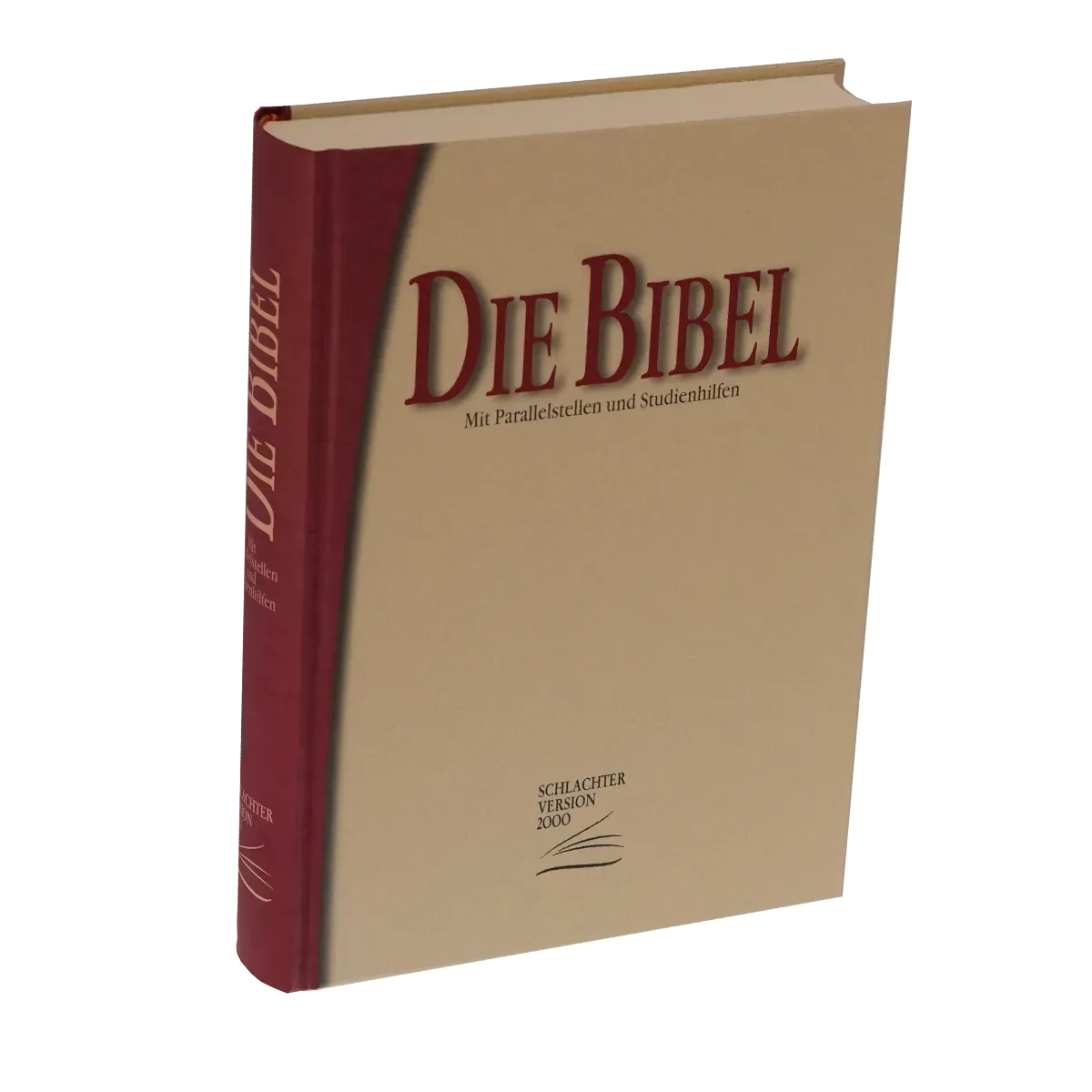 Allemand, Bible d'étude Schlachter 2000 - rigide imprimée