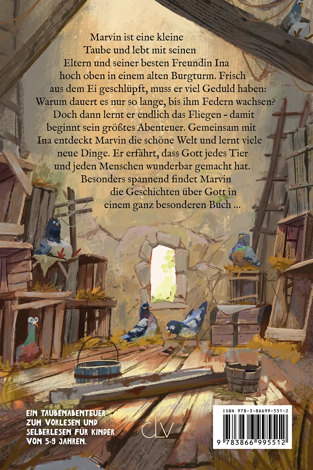 Taube Marvin – Ein kleiner Vogel entdeckt die Welt