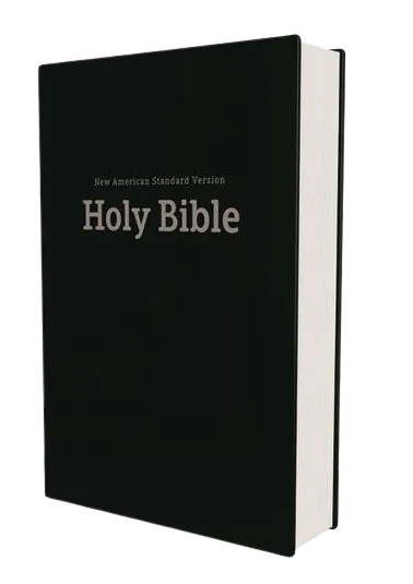 Anglais, Bible New American Standard Bible, Pew and Worship Bible, cartonnée, noir