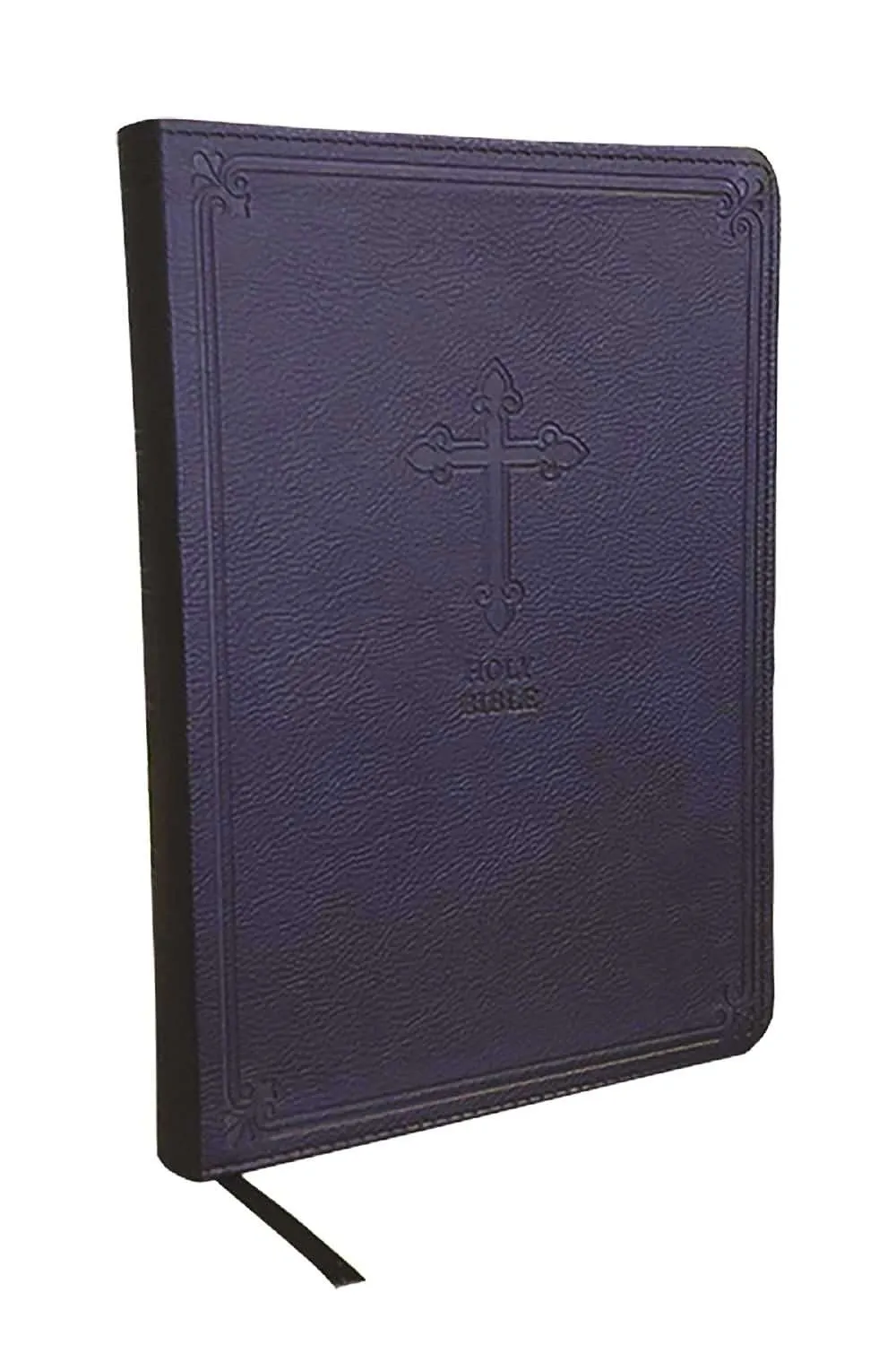 Anglais, Bible King James Version, gros caractères, similicuir noir