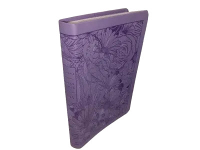 Anglais, Bible King James Version, similicuir, violet