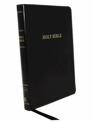 Anglais, Bible King James Version, gros caractères, similicuir, noire