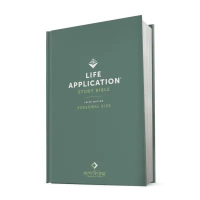 Anglais, Bible, New living Translation, Life Application Study Bible, petit format, rigide,...