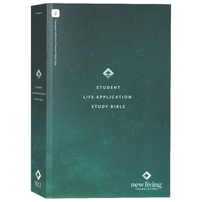 Anglais, Bible d'étude Life Application New Living Translation, brochée