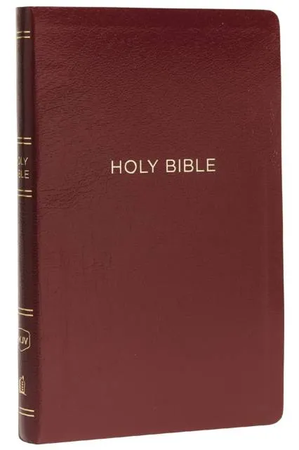 Anglais, Bible de référence, NKJV, similicuir, bordeaux - NKJV, Thinline Reference Bible,...