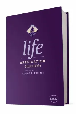 Anglais, Bible d'étude New King James Version, grands caracteres