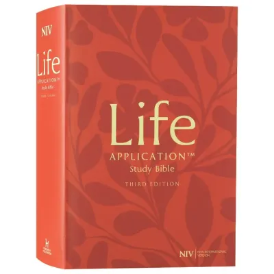 Anglais, Bible, New International Version, Life Application Study Bible, rigide - NIV Life...