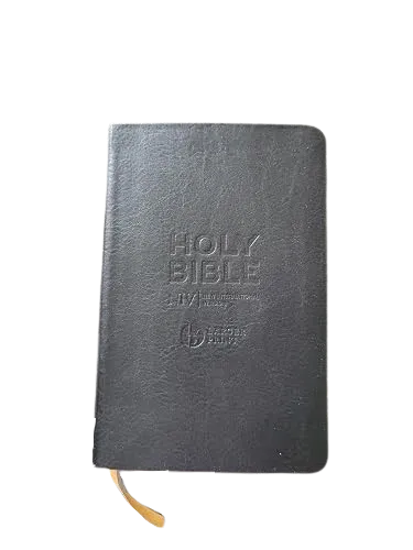 Anglais, Bible, New International Version, caractères agrandis, similicuir souple noir - NIV...
