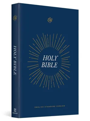 Anglais, Bible English Standard Version, paperback, bleue