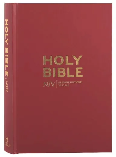 Anglais, Bible, New International Version, cartonnée, bordeaux - NIV Popular Burgundy Hardback Bible
