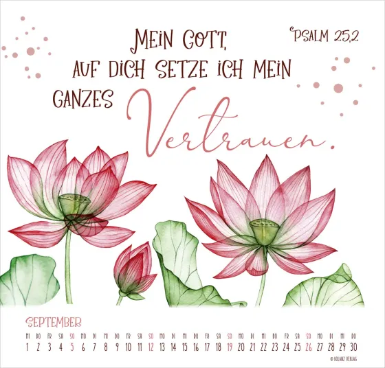 Gesegnet Tag für Tag - Posterkalender