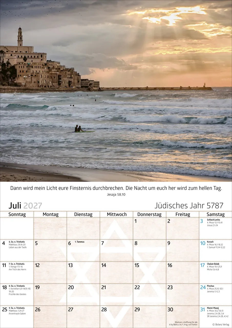 Israel - Posterkalender