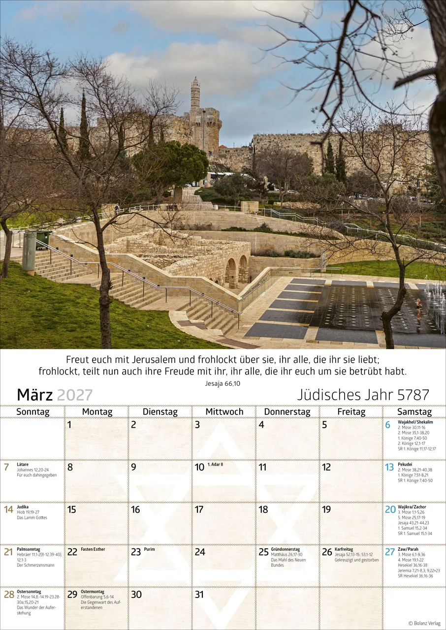 Israel - Posterkalender