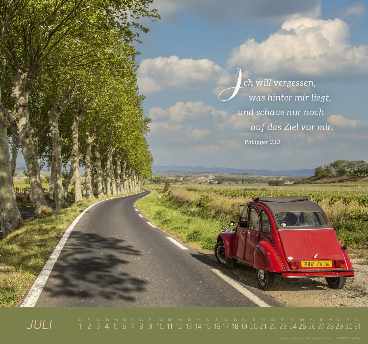 Ich bin der Weg - und die Wahrheit und das Leben, Wandkalender