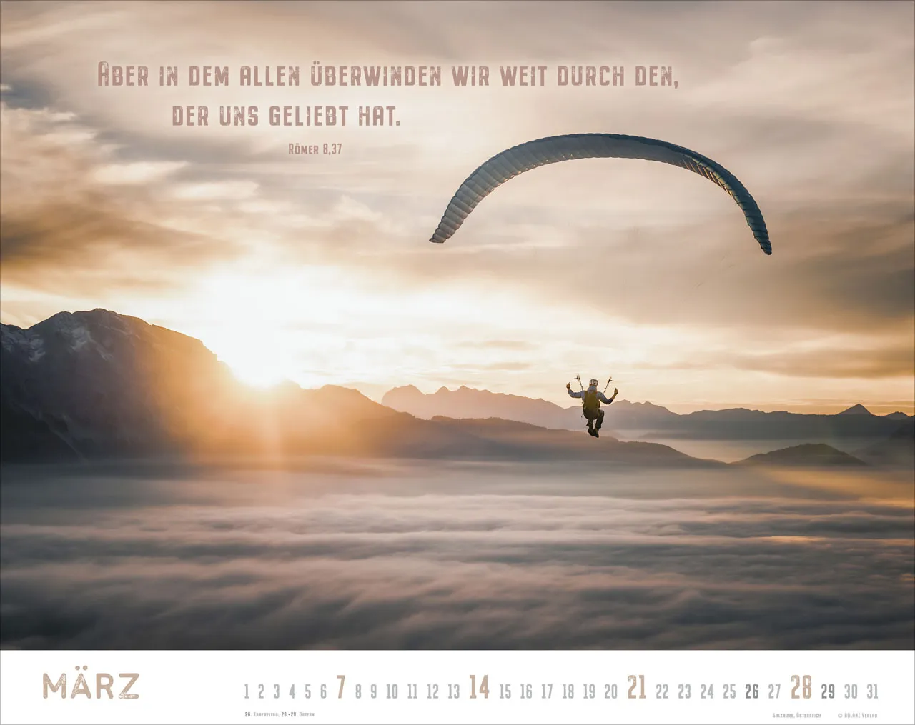 Freiheit - Panorama-Super-Wandkalender