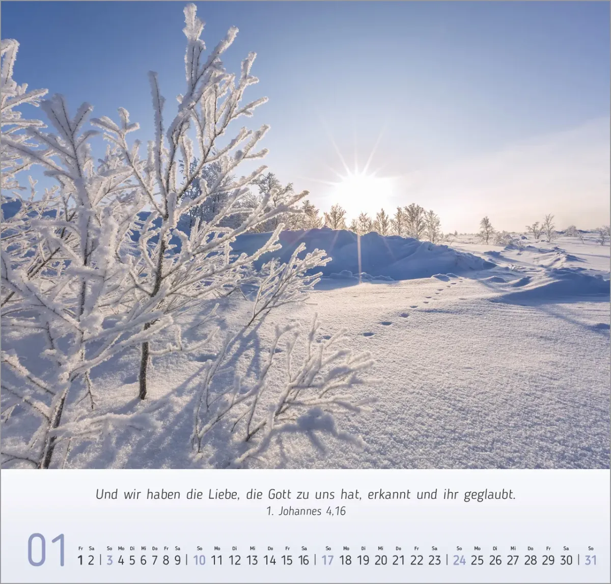 Licht Impressionen - Wandkalender