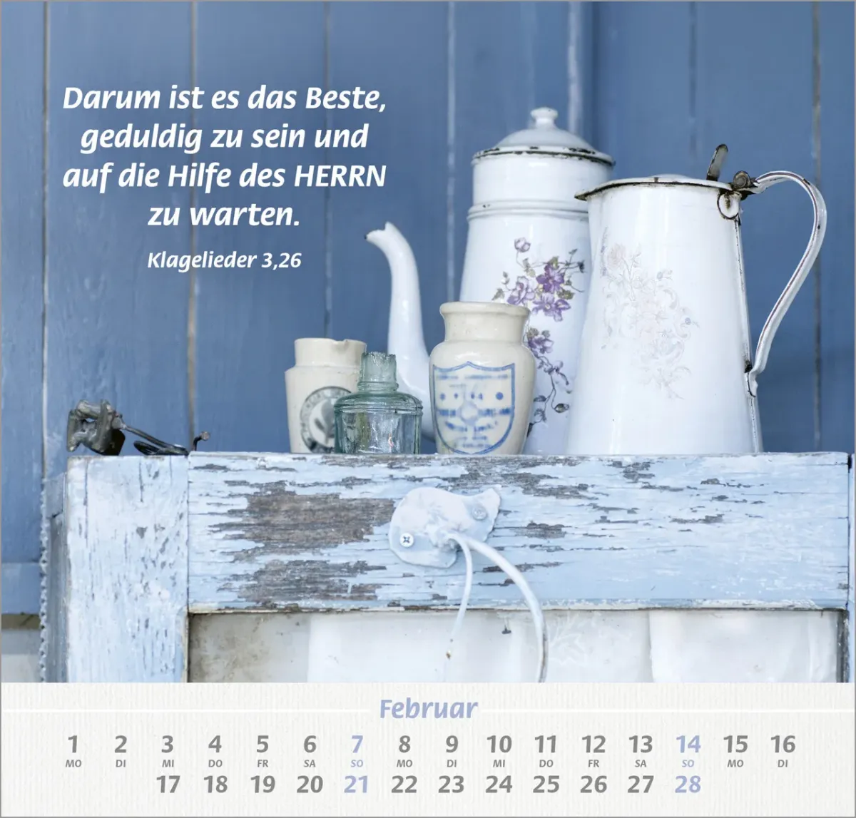 Denn Du bist bei mir - Wandkalender