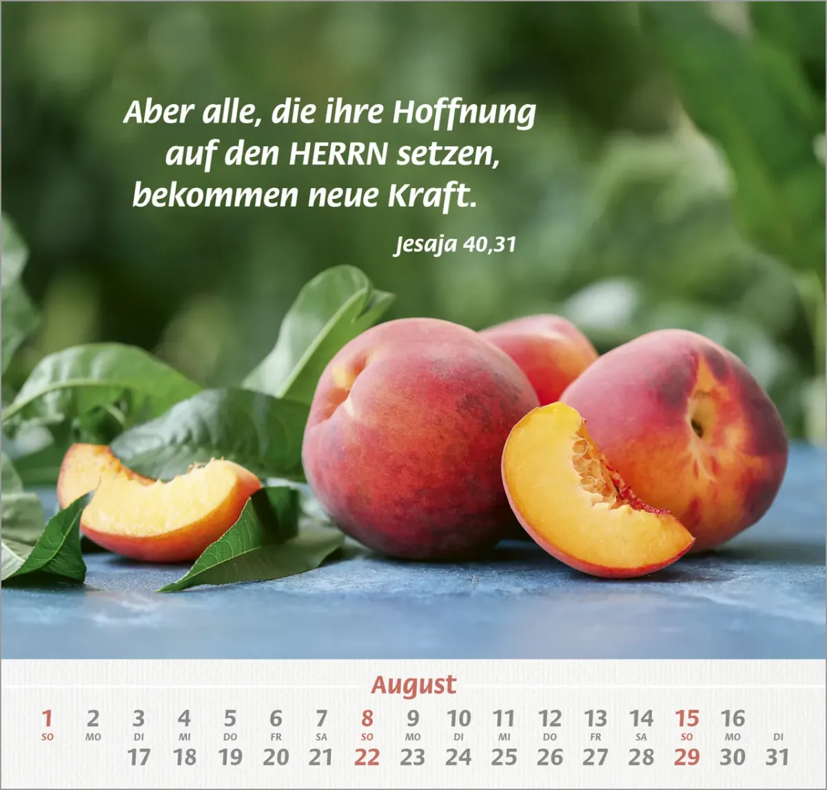 Denn Du bist bei mir - Wandkalender