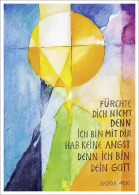 Fürchte dich nicht, denn ich bin mit dir (10 Postkarten) - Jahreslosung Felger
